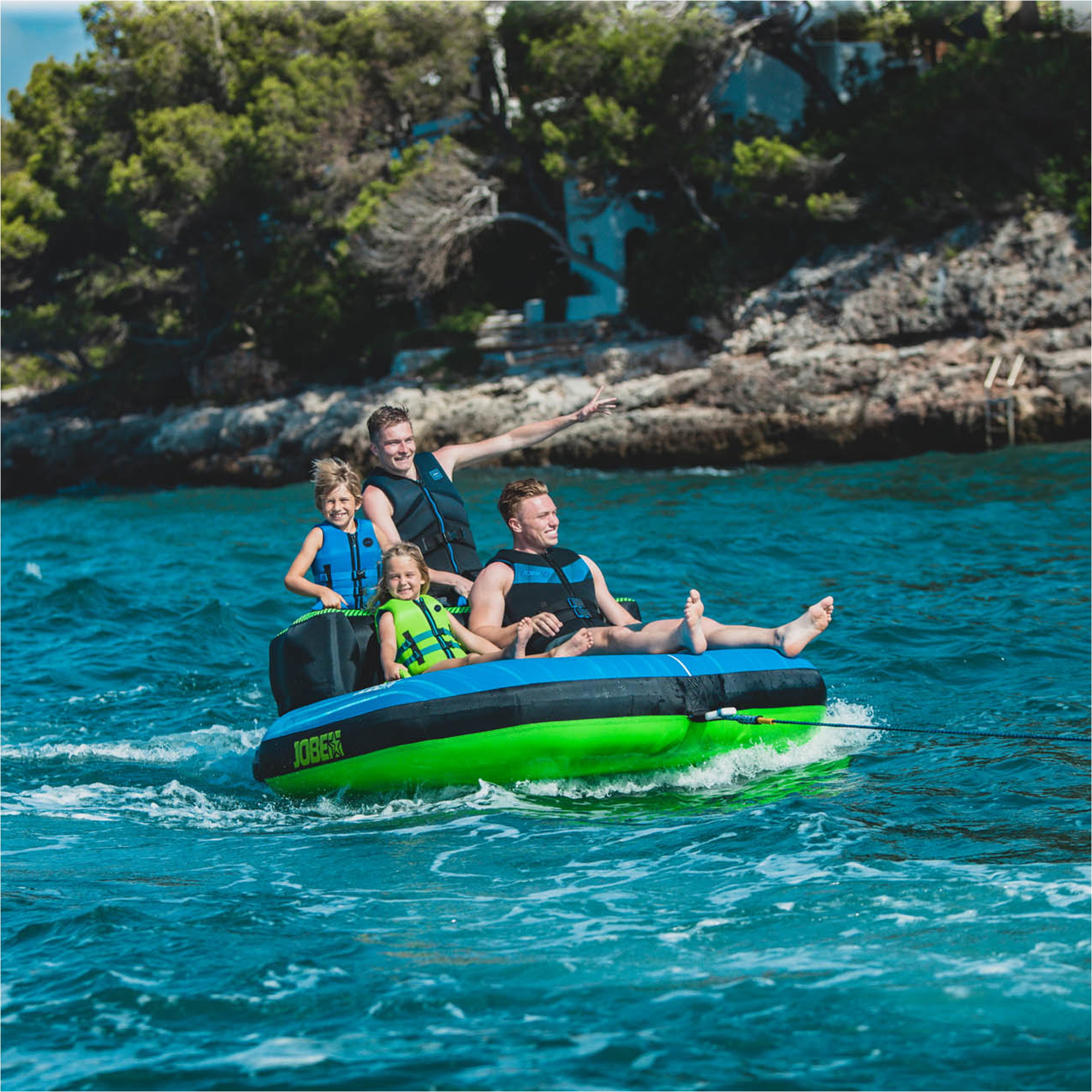 2026 Jobe Swath 4 Person Towable 230421002 - Blue